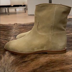 Virgil Abloh “Off - White” Suede Chelsea Zip Boots